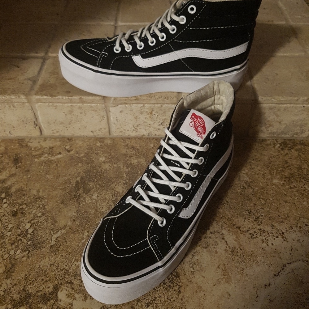 Van's High Top Platforms.